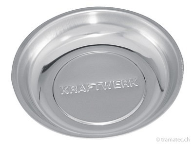 KRAFTWERK Magnetteller rostfrei  Ø 150x40x40 mm