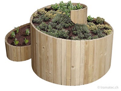 Bellissa Kräuterspirale
