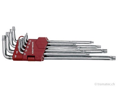 KRAFTWERK 9-t. TX-Stiftschlüssel-Satz T10-T50