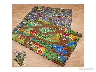 Spielteppich City/Farm Duoplay