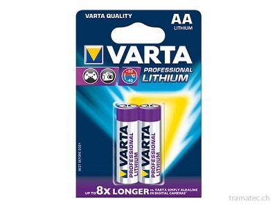 Batterie Varta Lithium AA 2 Stk.