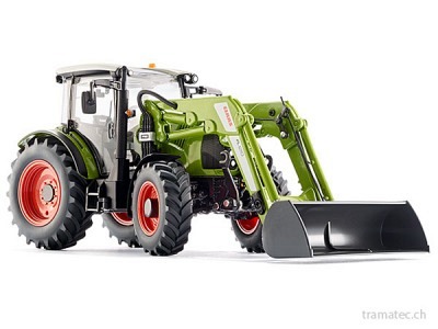 Wiking Traktor Claas Arion 430 mit Frontlader