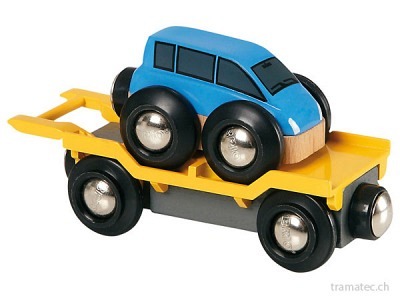 BRIO Autotransporter mit Rampe