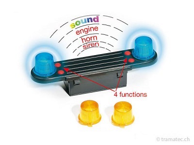 Bruder Zubehör: Light and Sound Module - 02801
