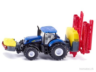 SIKU 1799 New Holland mit Kverneland Pflanzenschutzspritze