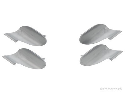 Bruder Ersatzteil Pflugschar links und rechts für Lemken Wendepflug