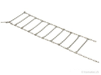 Schneeketten vorne für Rasentraktor XHX,XHT