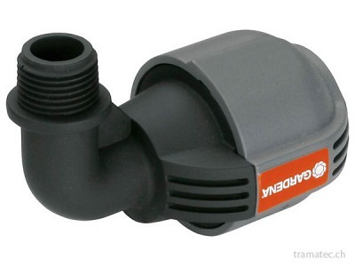 GARDENA Sprinklersystem L-Stück 25 mm x 1/2"-Aussengewinde
