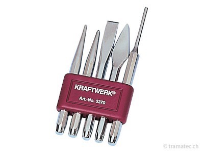 KRAFTWERK 5-t. Meissel-Splintentreiber Durchschlag satz