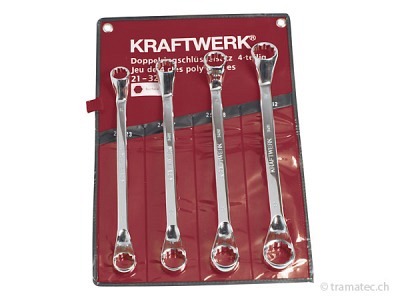 KRAFTWERK 4-t. Doppelringschl. 21-32mm, Rolltasche