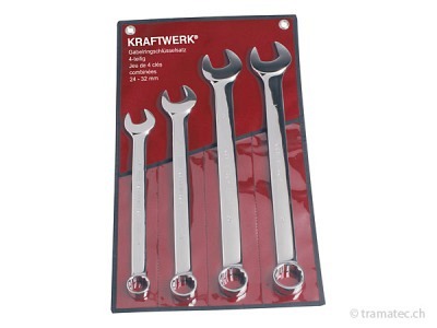 KRAFTWERK 4-t. Gabelringschl.satz 24-32mm Rollt.