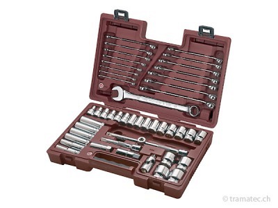KRAFTWERK 47-t. Werkzeugkoffer modulo 1/2'