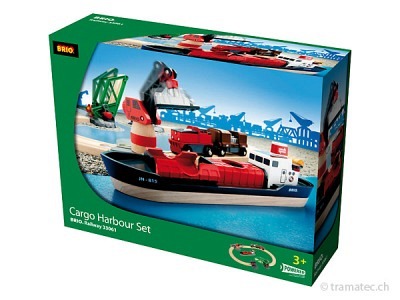 BRIO Container Hafen Set