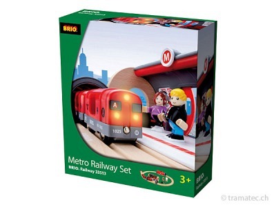 BRIO Metro Bahn Set