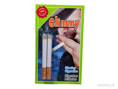 Fasnacht Zigarette Glimmy brennend