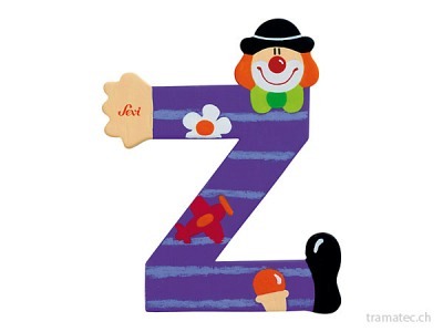 Sevi Buchstabe Clown Z 10cm