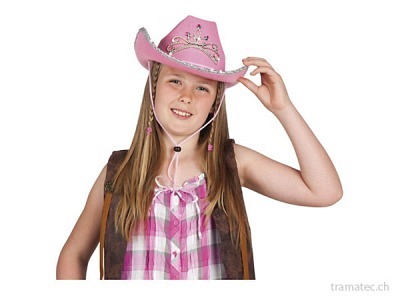 Fasnacht Hut *Glimmer girl* rosa