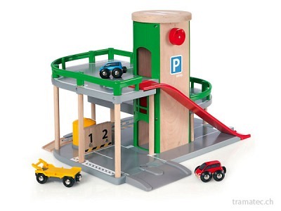 BRIO Parkhaus Strassen & Schienen
