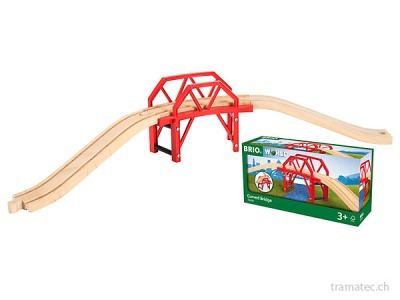 BRIO Bahnbrücke mit Auffahrten