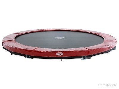 BERG Trampolin InGround Elite Red 380