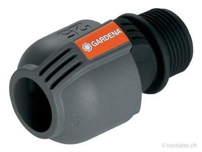 GARDENA Sprinklersystem Verbinder 25 mm x 1" AG