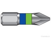 KRAFTWERK 1/4" Duo-Code-Bit Phillips Nr. 4, 10 Stk.