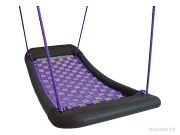 die-schaukel Mehrkindschaukel Allround L silber/violett